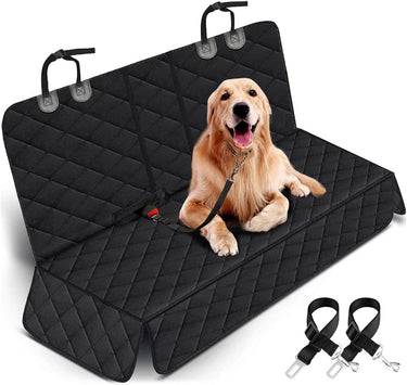 Dog Car Seat Cover, Back Seat Cover for Dogs Pet Car Seat Protector Waterproof Bench Car Seat Cover, Non - Slip Reat Seat Cover Fits Middle Armrest for Most Cars Trucks Suvs - Black - Melillo EnterprisesCar Travel AccessoriesCarriers & Travel ProductsDogs